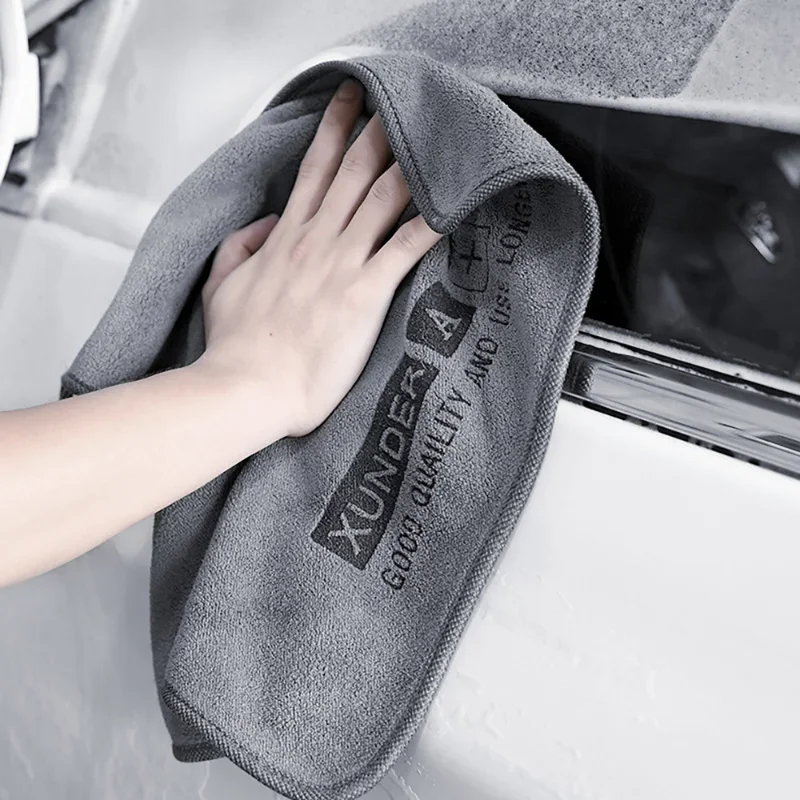 Thickened Double Layer Microfi - Microfiber Car Drying Towel Super Absorbent 评论和价格
