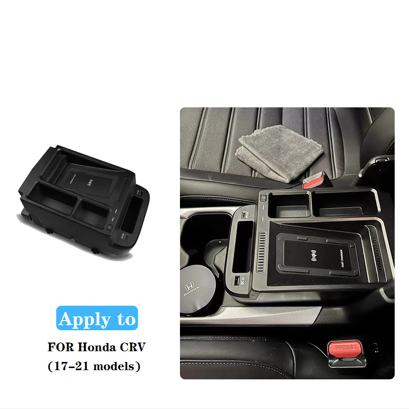 FOR Honda CRV 2017-2021 15W Ca - Wireless Car Charger Mount Fast Charging 评论和价格