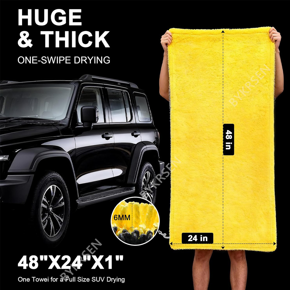 1800GSM Car Microfiber Towel,  - Microfiber Car Drying Towel Super Absorbent 评论和价格