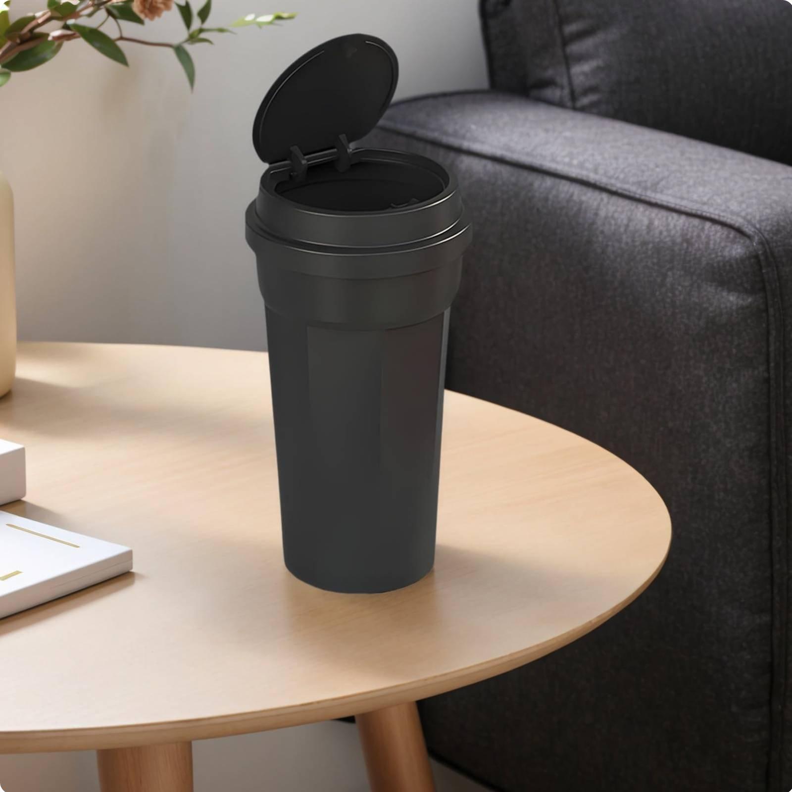 Car Trash Can with Lid Small A - Waterproof Car Trash Can With Lid 评论和价格