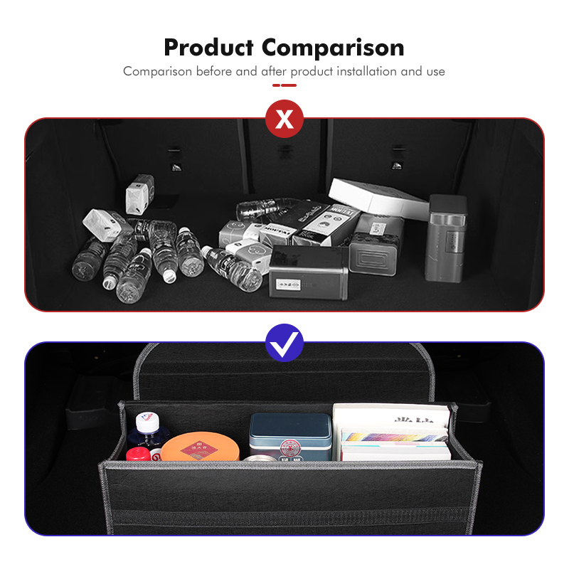 Car Trunk Storage Box Portable - Car Trunk Organizer Foldable Storage Box 评论和价格