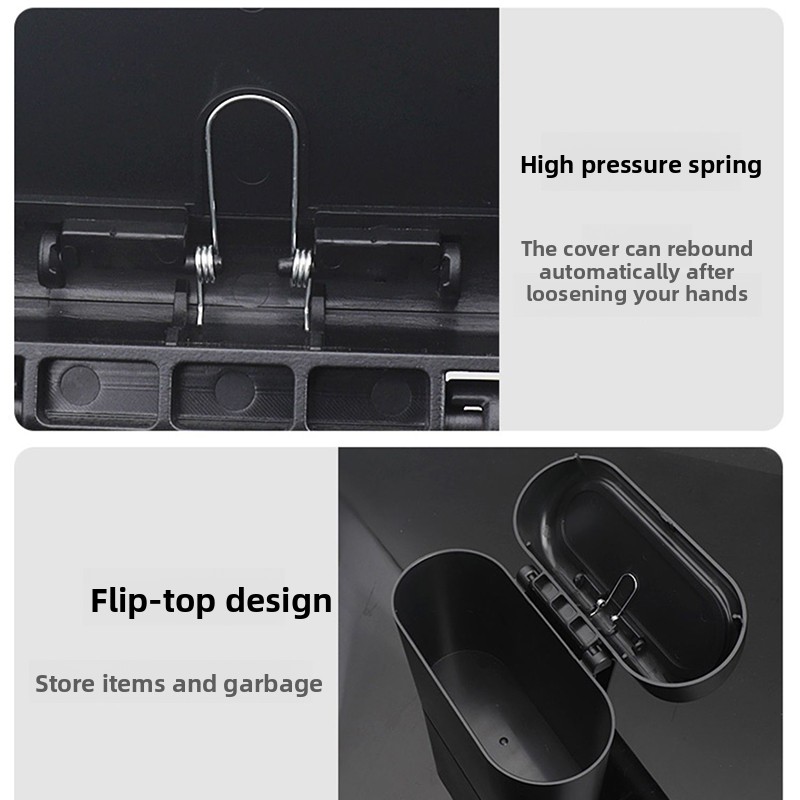 For Mercedes Benz M-Class W166 - Waterproof Car Trash Can With Lid 评论和价格