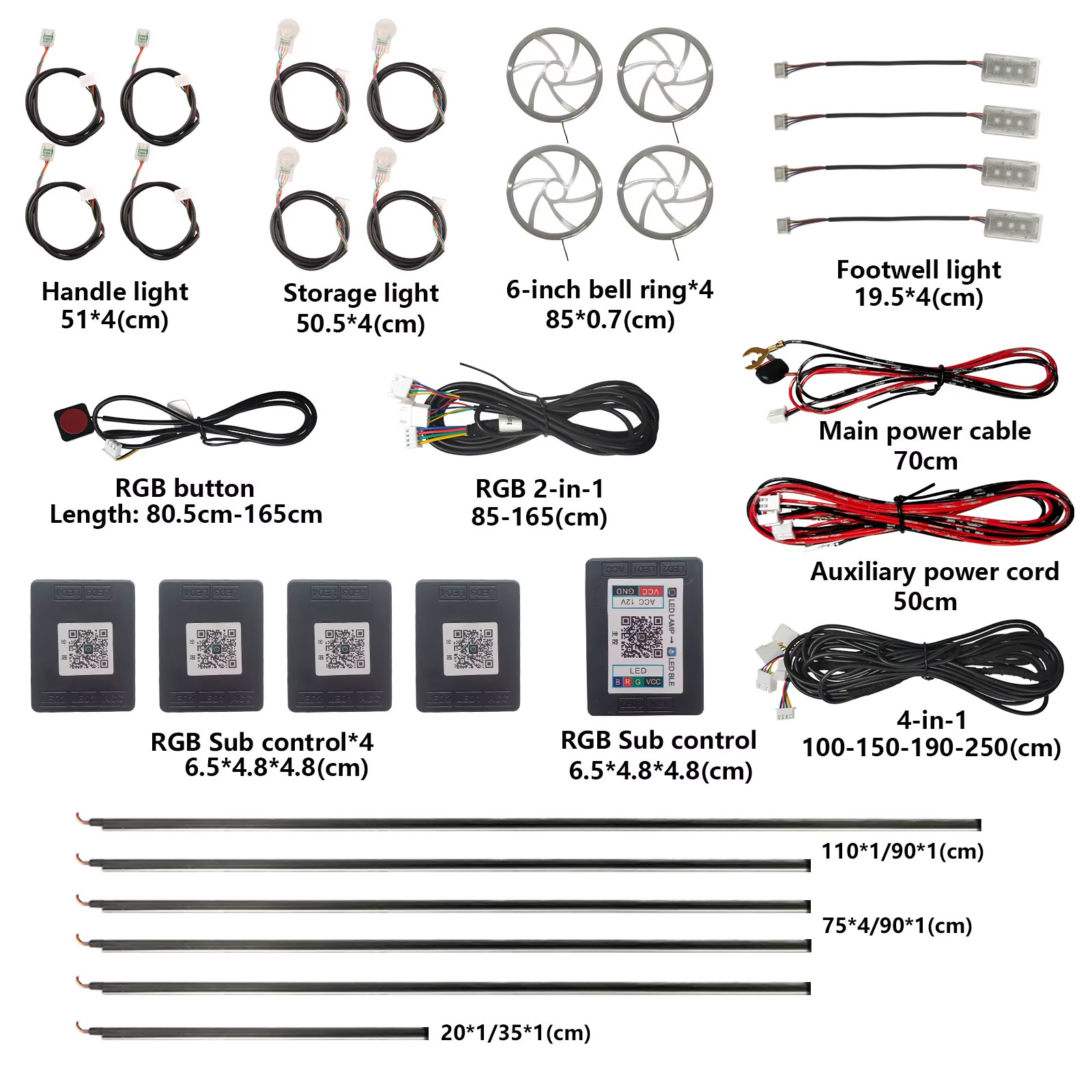 For Ambient Lights App Univers - Led Ambient Interior Car Lights App Control 评论和价格
