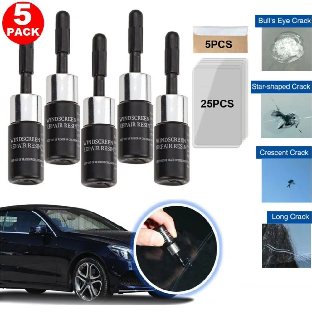 5PCS Automotive Glass Crack Re - Auto Repair Tools 评论和价格